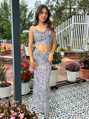 TANDUL Top Pencil Skirt Co-ords Set