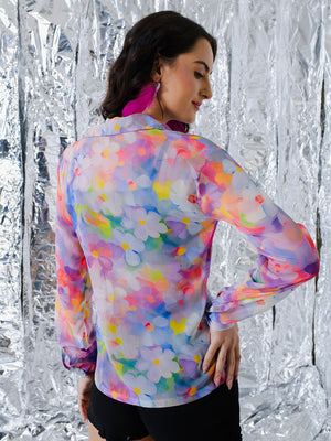 TANDUL  Women Regular Fit Printed Casual Shirt