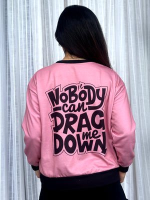TANDUL Women Pink Bold Leopard Print Sweatshirt