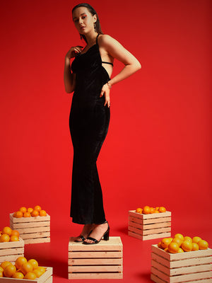 TANDUL  Women Bodycon Black Dress