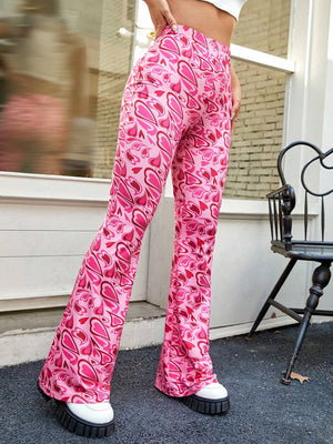 TANDUL  Women Regular Fit Multicolor Lycra Blend Trousers