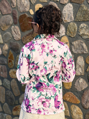 TANDUL Women Multicolor Floral Printed Blazer
