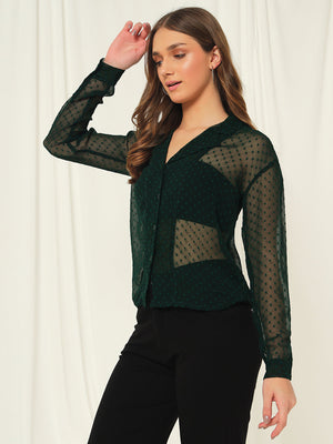 TANDUL  Women Regular Fit Solid Lapel Collar Casual Shirt