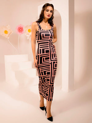 TANDUL  Women Bodycon Multicolor Dress