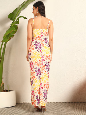 TANDUL Women Multicolor Floral Dress