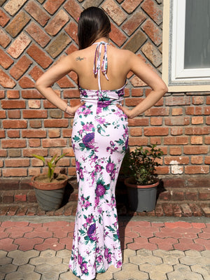 TANDUL Women Purple Floral Printed Dress