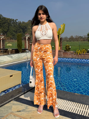 TANDUL Women Stunning Floral Printed Trouser