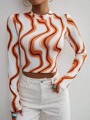 TANDUL  Casual Regular Sleeves Printed Women Multicolor Top