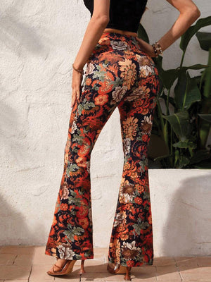 TANDUL  Women Regular Fit Multicolor Lycra Blend Trousers