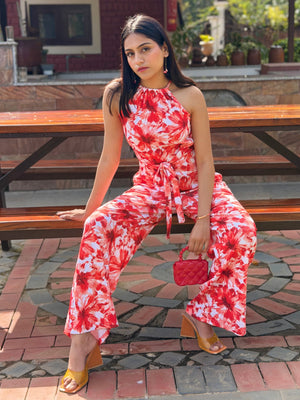 TANDUL Women Stunning Floral Printed Jumpsuit
