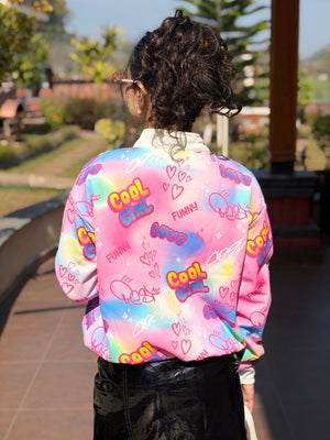 TANDUL Women Vibrant Pink Sweatshirt