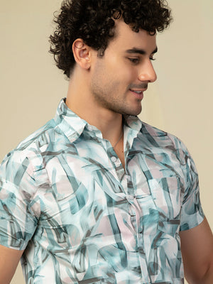 TANDUL Men Printed Casual Multicolor Shirt