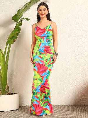 TANDUL Women Multicolor Floral Dress