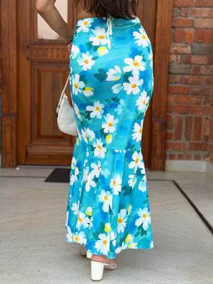 TANDUL Women Multicolor Floral Printed Skirt