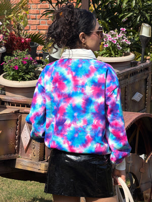 TANDUL Women Stunning Tie-dye Sweatshirt