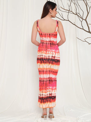 TANDUL  Women Bodycon Pink Dress