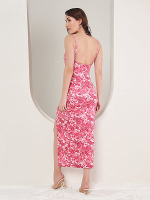 TANDUL  Women Bodycon Pink Dress
