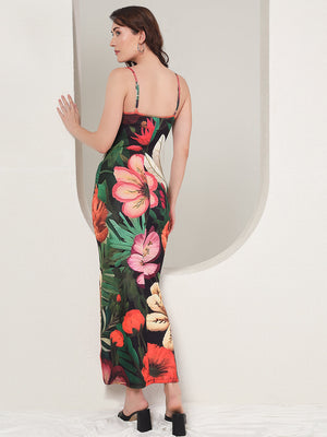 TANDUL  Women Bodycon Black Dress