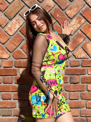 TANDUL Women Vibrant Multicolor Dress