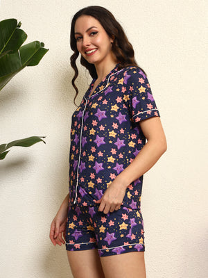 TANDUL Women Pretty Printed Nightsuit