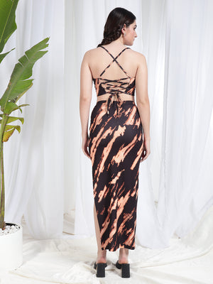 TANDUL Women Vibrant Tie-Dye Co-ord Set