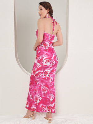 TANDUL  Women Bodycon Pink Dress