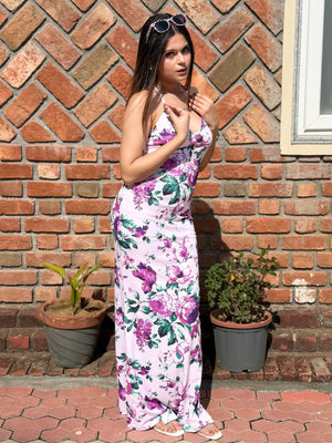 TANDUL Women Purple Floral Printed Dress
