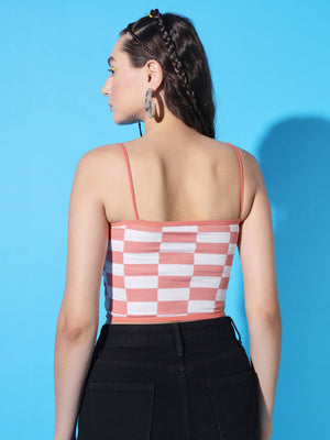 TANDUL  Casual Sleeveless Printed Women Multicolor Top