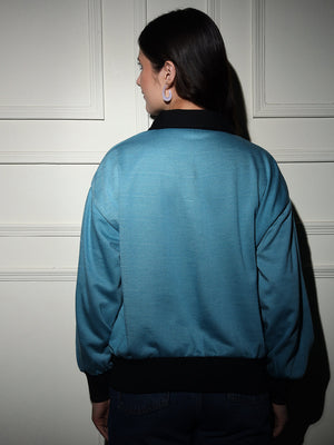 TANDUL  Women Full Sleeve Solid Sweatshirt