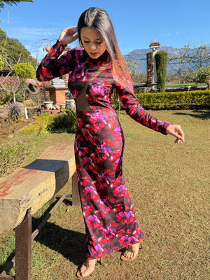 TANDUL Women Stunning Floral-Patterned Dress