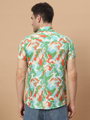 TANDUL Men Regular Fit Printed Casual Shirt