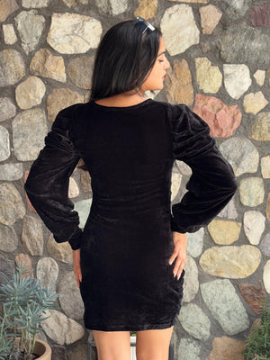 Women Bodycon Black Dress