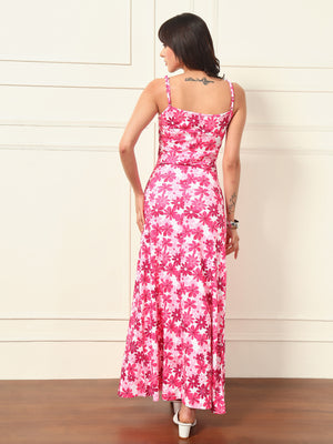TANDUL Women Pink  Floral Dress