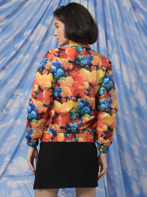 TANDUL  Women Printed Puffer Jacket