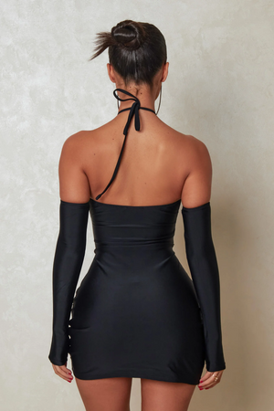 TANDUL  Women Bodycon Black Dress