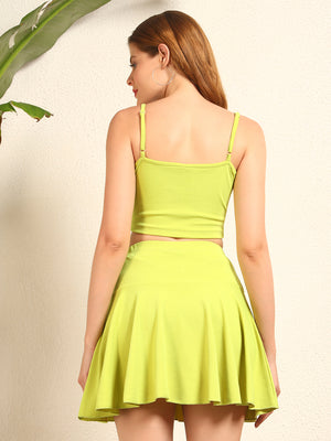 TANDUL Women Stunning Green Co ord Set
