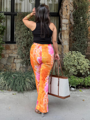 TANDUL  Women Regular Fit Multicolor Lycra Blend Trousers
