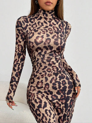 TANDUL  Women Bodycon Brown Dress