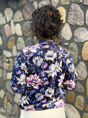 TANDUL Women Floral Print Puffer Jacket