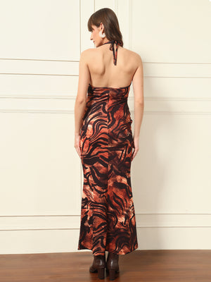 TANDUL Women Tiger Printed Dress