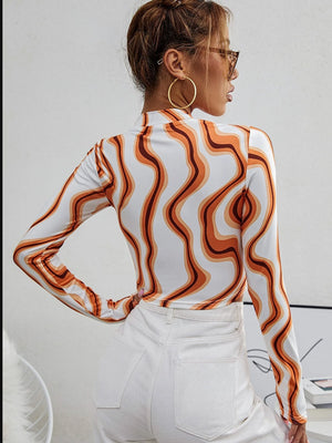 TANDUL  Casual Regular Sleeves Printed Women Multicolor Top