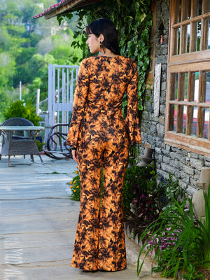 TANDUL Women Sunflower Printed Jumpsuit