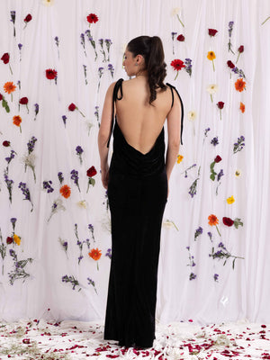 TANDUL  Women Bodycon Black Dress