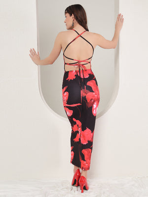 TANDUL  Women Bodycon Black Dress