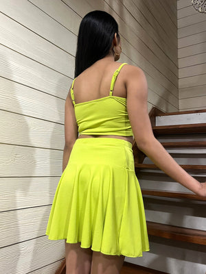 TANDUL Women Stunning Green Co ord Set