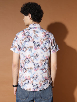 TANDUL  Men Regular Fit Printed Casual Shirt