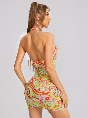 TANDUL  Women Bodycon Multicolor Dress