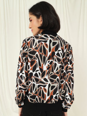 TANDUL  Women Printed Tailored Jacket