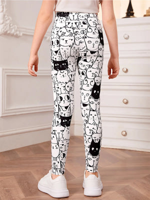 TANDUL  Legging For Girls  (Multicolor Pack of 1)