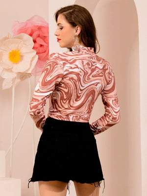 TANDUL  Casual Regular Sleeves Printed Women Multicolor Top